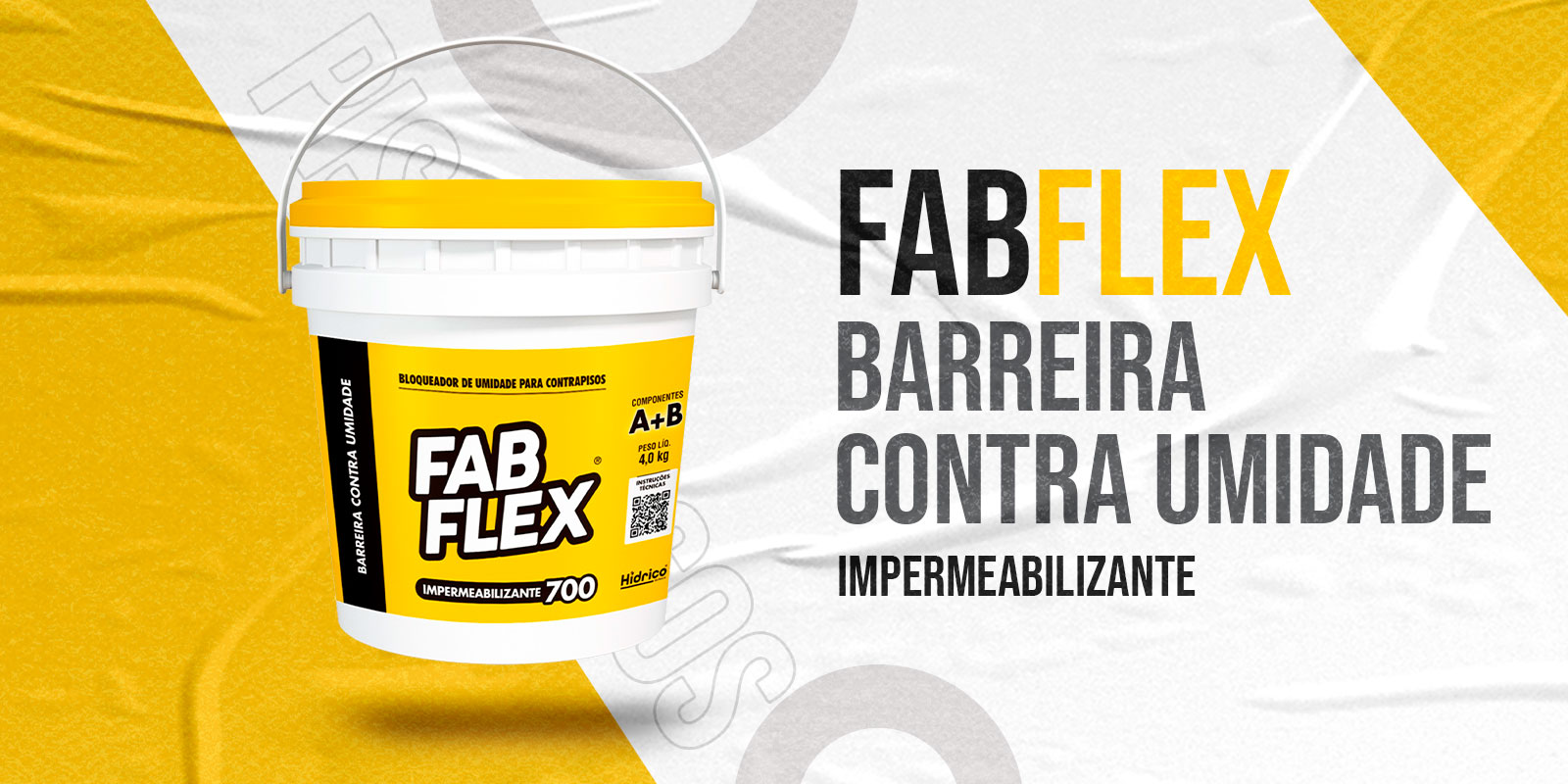 FABFLEX Impermeabilizante bloqueador de umidade - Hídrico Química