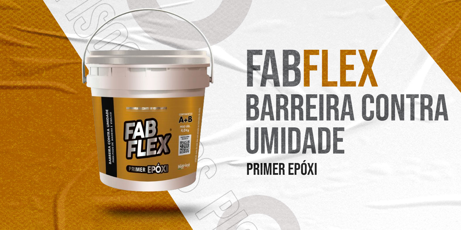 FABFLEX Barreira Contra Umidade - Primer Epóxi - Hídrico Química