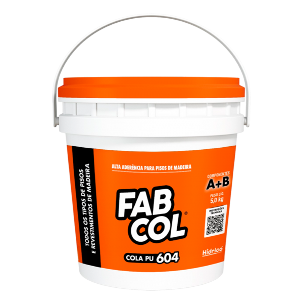 FabCol Cola para Pisos de Madeira PU 604 - Hídrico Química